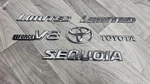 01-07 Toyota Sequoia Emblem Set Limited Side Logo Badge. Fixed Price $40.00.