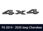 2014-2021 Jeep Cherokee Gray 4X4 Rear Tailgate Emblem Badge Nameplate Oem Mopar. Fixed Price $24.99.