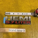 New 2013-2024 Ram 5.7 Hemi Front Fender Emblem Logo P/n 68149700AB Oem. Fixed Price $75.00.