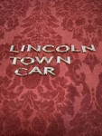 03 04 05 06 07 08 09 10 11 Lincoln Town Car Rear Emblem Logo Badge Sign Bin #4. Fixed Price $30.00.