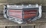 1973 Mercury Monterey Header Panel Emblem Trim Molding = #D3MB-8B343AA. Fixed Price $39.99.