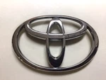 Toyota Chrome Emblem Oem #abs 8185. Fixed Price $17.99.