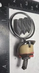 Buick Lesabre Circa '88 Hood Ornament 50611 + Nut Ring, -plastic Insert 6907. Fixed Price $8.00.
