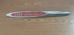 1955 Chevy 3800 Pickup Truck Front Fender Rh Trim Emblem. Fixed Price $112.00.