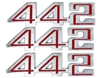 1980 442 Emblem Sail Panel And Trunk Repro Oem Quality Metal Pack Gm # 2505384. Fixed Price $219.95.