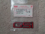 Gm 94360314 Chevy 1990 Storm Gsi Front Door Emblem Oem Nos New. Fixed Price $19.99.