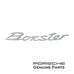 Porsche "boxster" Emblem Titanium For Rear Trunk Lid Genuine 98755923701. Fixed Price $79.00.