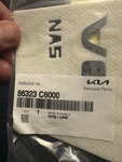 Kia Sorento Ex Lx Limited Sx Nameplate Emblem Logo 86323C6000 2016 - 2020 Oem. Fixed Price $20.00.
