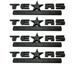 4PC 3D Texas Edition Emblem For Gm Chevy Silverado Sierra Truck Universal Decal. Fixed Price $17.39.