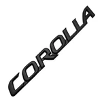 Emblem Badge Letters Nameplate Black W/adhesive For 2004-2025 Toyota Corolla. Fixed Price $19.70.