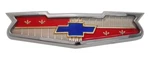 Trim Parts Hood Emblem W/bezel For 1956 & 1958 Chevy V8 210 150 Nomad Bel Air. Fixed Price $76.99.