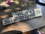 1981 1984 1985 1986 1987 Gmc High Sierra 1500 Fender Emblem Badge 008305062. Fixed Price $70.00.