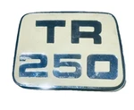 Oem Triumph TR250 Bonnet Badge Emblem 622278 Enamel Chrome 1967-68 / B1. Fixed Price $129.99.