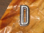 Nos Mopar 1967-68 Dodge B-body & C-body Letter. Fixed Price $12.00.