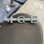 Original Mgb Rear Boot Lid Trunk Chrome Badge Emblem AHH6079 Oem Broken. Fixed Price $6.72.