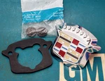 Nos 69 70 Cadillac Deville Eldorado Fleetwood Trunk Lock Cover Emblem Crest. Fixed Price $379.95.