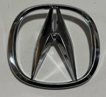 2001-2006 Acura Mdx Liftgate Logo Emblem With Pins P/n 75700-S3V-A01. Fixed Price $15.00.