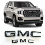 2021-2024 Gmc Yukon Xl Front & Rear Chrome Black Emblem Kit 84729912. Fixed Price $78.95.