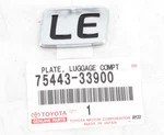Genuine Oem Toyota 75443-33900 "le" Rear Badge Nameplate Emblem 1997-2001 Camry. Fixed Price $13.65.