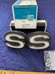 Gm Part Number 6272090 "ss" Grille Emblem 1972 Chevrolet Chevelle And Camino. Fixed Price $69.99.