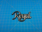 Vintage Buick Regal Chrome Emblem Badge Script Nameplate Oem Classic Car 1980S. Fixed Price $27.91.
