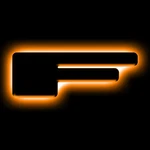 Oracle 3141-F-005 Universal Illuminated Led Letter Badges Matte Black Finish "f". Fixed Price $51.50.