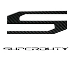 Recon Logo Carbon Fiber Emblem Insert Kit Ford 2017 2018 2019 Superduty. Fixed Price $158.11.