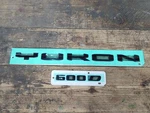 New Oem 2 Pack Gmc Yukon 600D Emblems Badge 84787581 84740919 Black. Fixed Price $50.00.