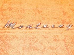 1962 Mercury Monterey Custom S-55 Conv Orig Quarter Panel Script Emblem. Fixed Price $59.00.