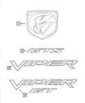 Genuine Mopar Nameplate 5ZB99DX8AA. Fixed Price $76.88.