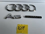 2017-2024 Audi A5 Cabriolet B9 Trunk 8W6853742 ,QUATTRO,A,5 -emblems. Fixed Price $49.99.