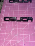 1980'S Toyota "celica" Emblem Badge Nameplate 1982 1983 1984 1985 ORIGINAL(S2-1). Fixed Price $12.00.