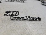 1983-1986 Ford Ltd Crown Victoria Roof Pillar Emblem E0AB-5450398-AA Oem. Fixed Price $18.00.