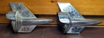 Vintage 1957 Chevy Belair Chevrolet Rocket Hood Ornament 3738983 3738984 L&r. Fixed Price $159.99.