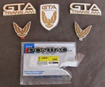 Nos Pontiac Gta Trans Am White Emblems 1987 1988 1989 1990 Original Gm Set #2. Fixed Price $549.99.