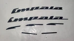 1995 Chevrolet Impala Ss Oem Rear Emblems. Fixed Price $99.00.