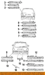 Chrysler Oem 97-00 Voyager Lift Gate Exterior Trim-nameplate QP05SCDAB. Fixed Price $38.12.