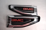 2025 Gmc Yukon, Xl Front Fender Vent Emblem 84956283 & 84956289 Oem A. Fixed Price $99.00.