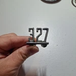 1964 1965 1966 1967 Chevy Impala Chevelle Camaro Nova 327 Emblem Oem 3863853. Fixed Price $14.00.