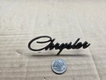 Chrysler Oem 1975-1979 Newport Rear Trunk Emblem Badge Logo Nameplate 3810059. Fixed Price $24.99.