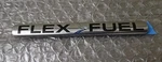 Ford "flex Fuel" Emblem Badge Nameplate P/n FL34-99402A17-GA Oem Used Part. Fixed Price $10.99.