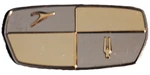 Hood Ornament Insert 1962-63 Studebaker Lark 1342775X1. Fixed Price $25.30.