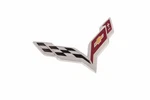 Genuine Gm Bright Chrome Crossed-flags Logo 84658772. Fixed Price $85.35.