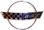 1996 Corvette Collector Edition Hood Emblem Cross Flags Badge Repro C4 New. Fixed Price $68.15.