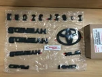 2020-2025 Highlander Hybrid Xle Awd Blackout Emblem Overlay Kit Genuine Toyota. Fixed Price $139.98.