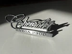 1971 1972 Chevrolet Vega 2300 Emblem Script - Oem Gm 9870383 Rare Metal. Fixed Price $30.49.