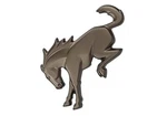 Bronco 2021-2026 Bronze Rear Emblem Overlay. Fixed Price $58.50.
