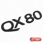 For Infiniti QX80 Rear Liftgate Logo Letter Badge Emblem Nameplate Gloss Black. Fixed Price $39.99.