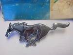 Nos 1971 1972 1973 Ford Mustang Grill Emblem D1ZZ-8213-A. Fixed Price $74.99.