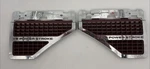 2008-2010 Ford F250 F350 Super Duty Fender Side Vent Emblem Trim Maroon Oem Pair. Fixed Price $38.00.